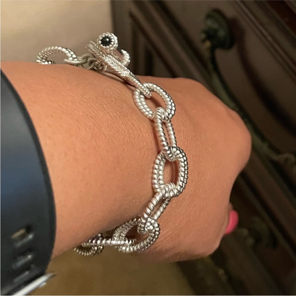 Judith Ripka sterling silver bracelet - Picture 5 of 5